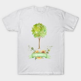 Summer is here! - Summer season green T-Shirt